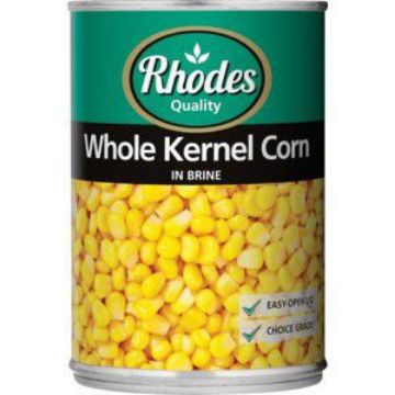 RHODES WHOLE KERNEL CORN  425g
