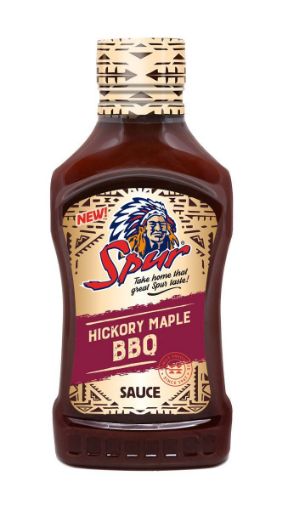 Picture of SPUR BBQ HICKORY MAPLE SAUCE SQEEZE  500ml