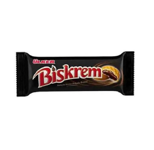 Picture of ULKER BISKREM COCOA CREAM BISCUITS  110g