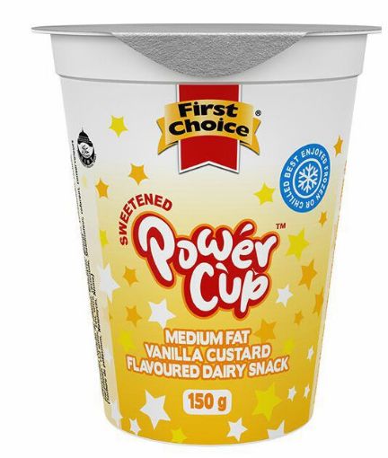 Picture of FIRST CHOICE POWER CUP VANILLA CUSTARD  150g