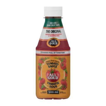 Picture of ALL GOLD TOMATO SAUCE PET BOTTLE 500ML