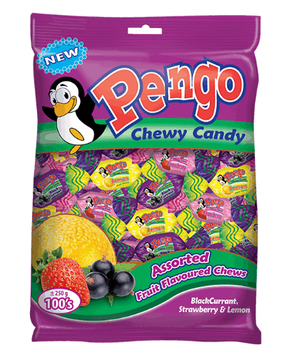 Picture of PENGO CHEWS FRUIT ASST  100Piece