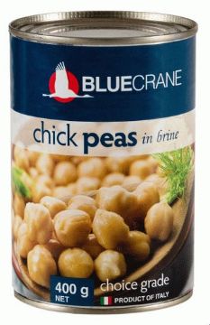 Picture of BLUE CRANE CHICK PEAS IN BRINE  400g