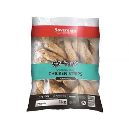 Picture of CHICKENTISER CHICKEN STRIPS ORIGINAL  1kg