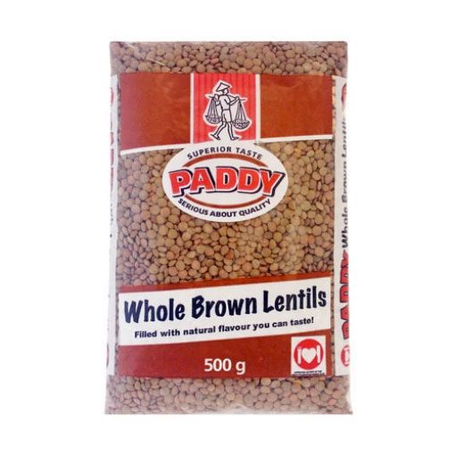 Picture of PADDY BROWN LENTILS 500g