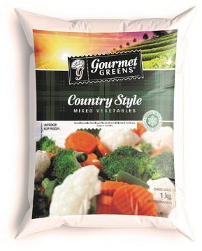 Picture of GOURMET GREENS COUNTRY MIX VEG  1kg