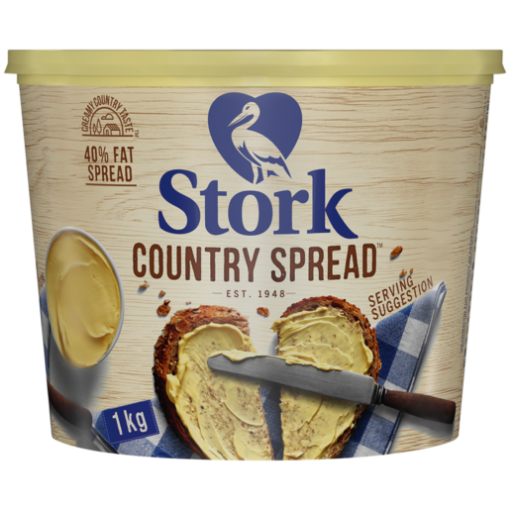 Picture of STORK COUNTRY SPREAD TUB 40% FAT SPREAD  1kg