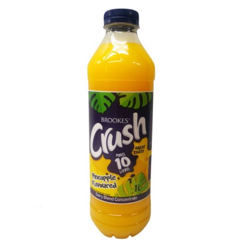 Picture of BROOKES CRUSH PINEAPPLE DAIRY BLEND CONC  1lt