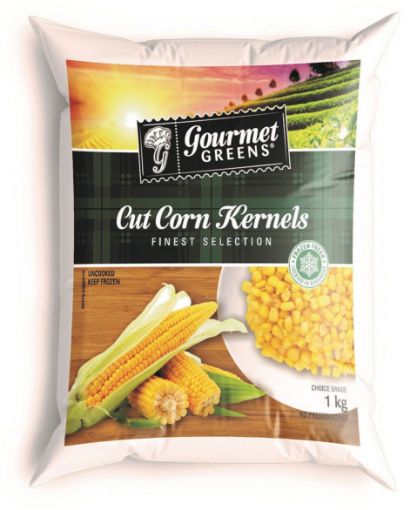Picture of GOURMET GREENS CUT CORN KERNELS  1kg