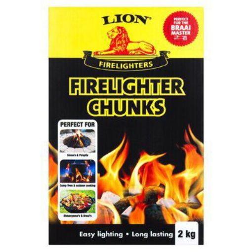 Picture of LION FIRELIGHTER CHUNKS 1.5kg