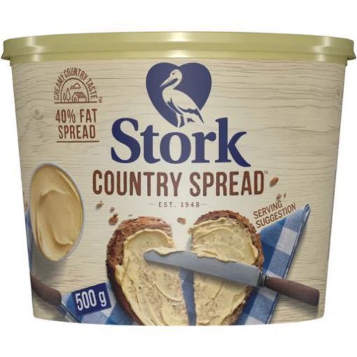 Picture of STORK COUNTRY SPREAD TUB 40% FAT SPREAD  500g
