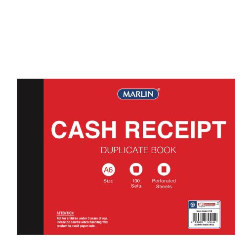 Picture of FREEDOM BOOK DUPLICATE CASH RECEIPT A6 071D  1