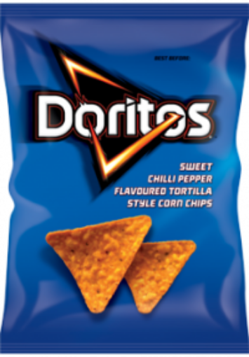 Picture of SIMBA DORITOS  LARGE SWEET CHILLI PEPPER  145g