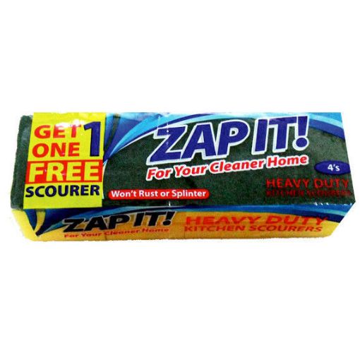 Picture of ZAP IT KITCHEN SCOURERS SILVER