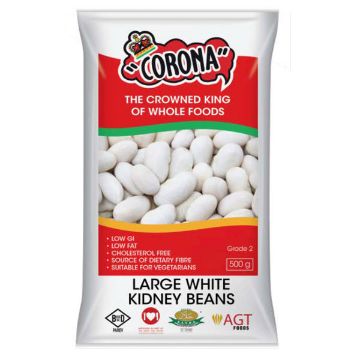 Picture of CORONA LARGE WHITE KIDNEY BEANS  500g