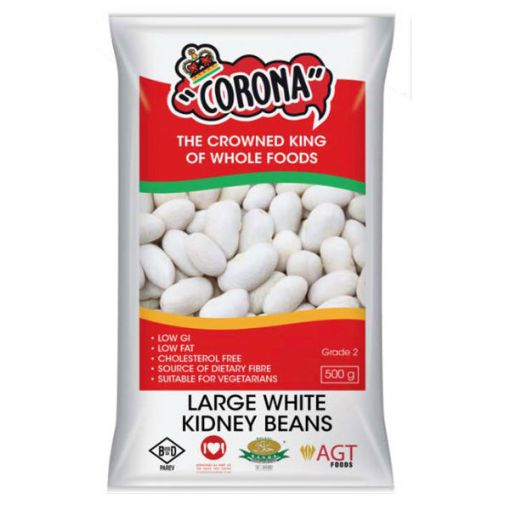 Picture of CORONA LARGE WHITE KIDNEY BEANS  500g