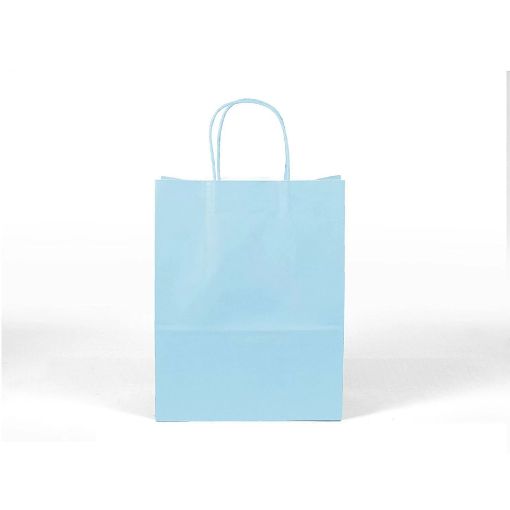 Picture of GIFT BAG LIGHT BLUE  each
