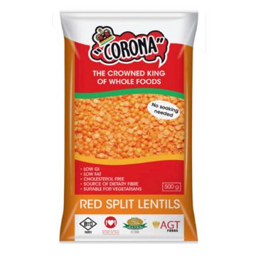 Picture of CORONA RED SPLIT LENTILS  500g
