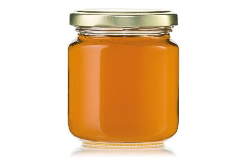 Picture of HONEY JAR WITH LID ROUND  250g