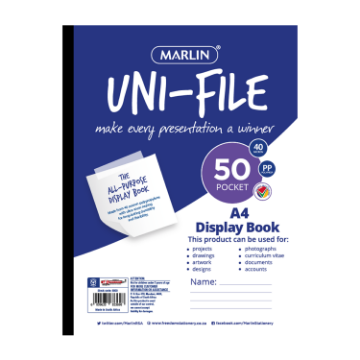 Picture of MARLIN UNI-FILE DISPLAY S\COVER 8050  50PG