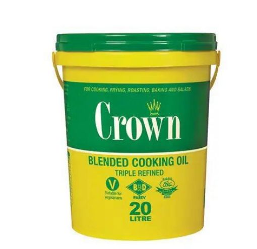 Picture of CROWN VEGETABLE OIL 20lt