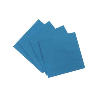 Picture of SOLID TURQUOISE SERVIETTIES 20`s