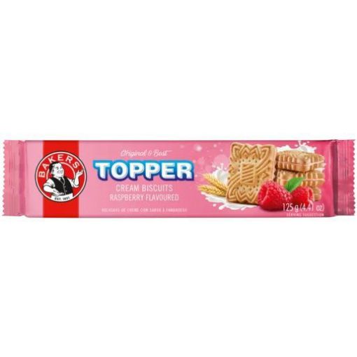 Picture of BAKERS TOPPER CREAMS RASBERRY  125g