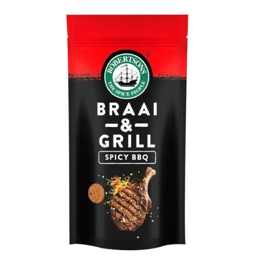 Picture of ROBERTSONS SPICE BRAAI & GRILL SPICY BBQ  200g