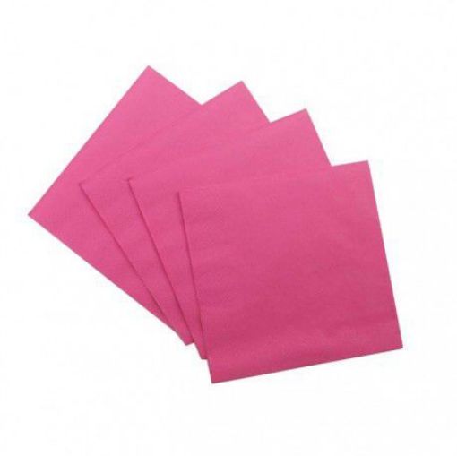 Picture of SOLID HOT PINK SERVIETTES 20`s