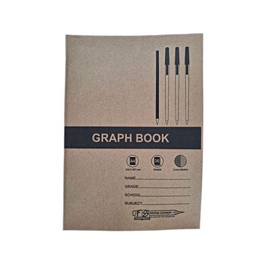 Picture of FREEDOM BOOK GRAPH 2MM A4 36PG