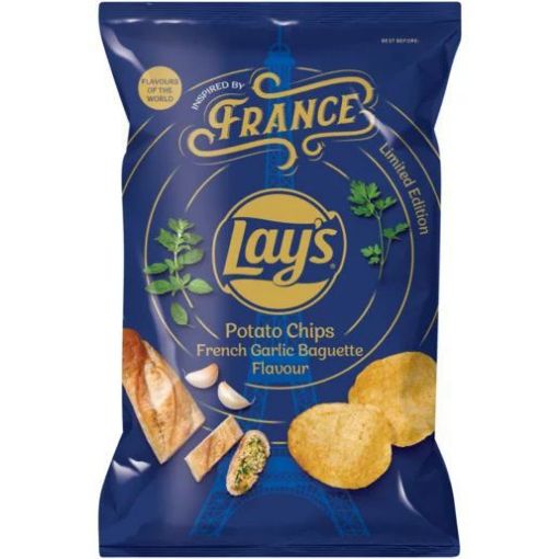 Picture of SIMBA LAYS LARGE FRENCH GARLIC  120g