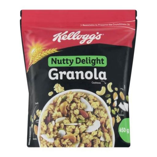 Picture of KELLOGGS GRANOLA NUTTY DELIGHT  450g