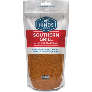 Picture of HINDS SPICES SOUTHERN GRILL  200g