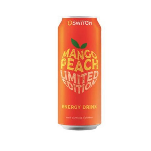 Picture of SWITCH ENERGY DRINK MANGO & PEACH  500ml