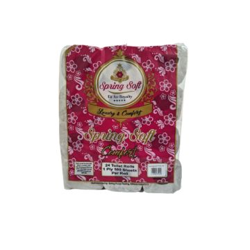 Picture of SPRINGFOREST SPRING SOFT ECONO TOILET ROLLS  24Piece