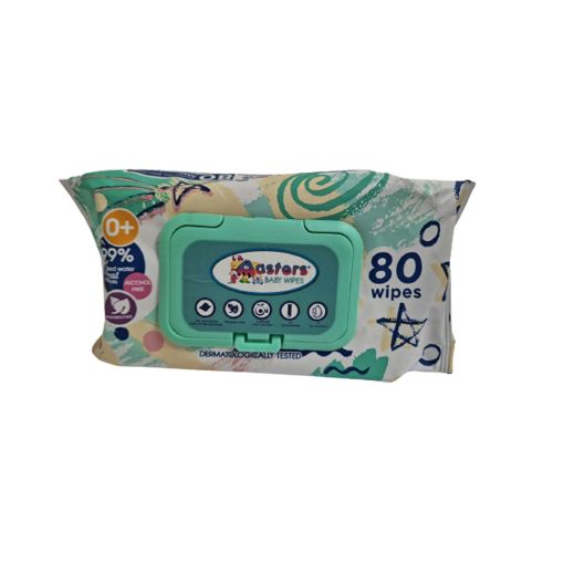 Picture of MASTERS BABY WIPES  80`s
