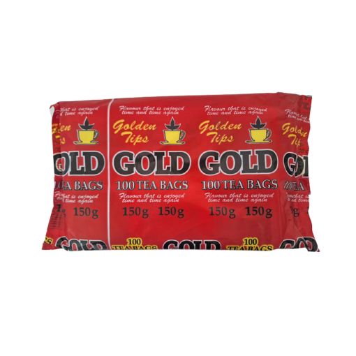 Picture of GOLDEN TIPS GOLD TEABAGS 1X150G  100`s