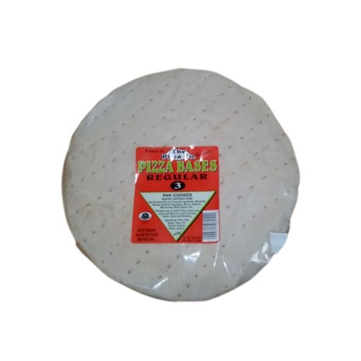 Picture of PITZA COMPANY PIZZA BASES REGULAR PLAIN  3`s