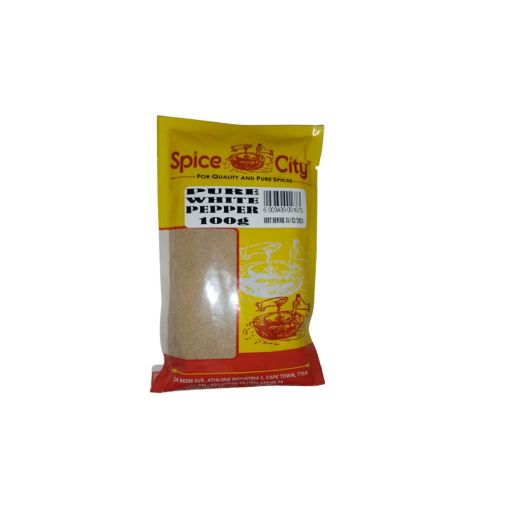 Picture of SPICE CITY PURE WHITE PEPPER 100g