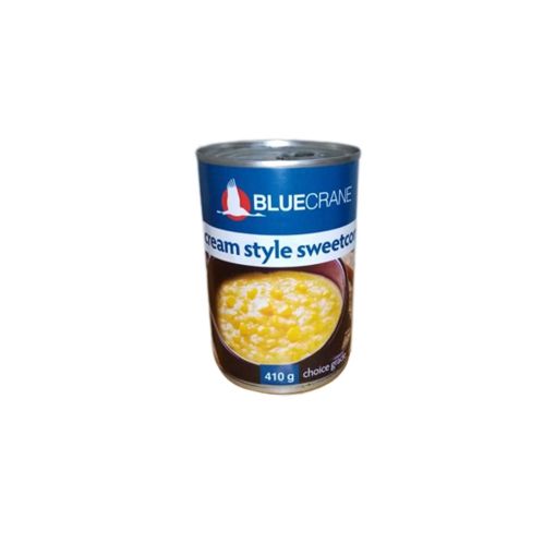 Picture of BLUE CRANE CREAMSTYLE SWEETCORN  410g