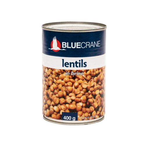 Picture of BLUE CRANE LENTILS IN BRINE  400g