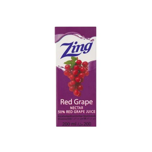 Picture of ZING NECTAR RED GRAPE 200ml x 6