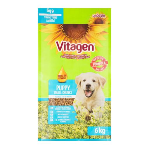 Picture of PURINA ALPO VITAGEN PUPPY SMALL CHUNKS 6kg