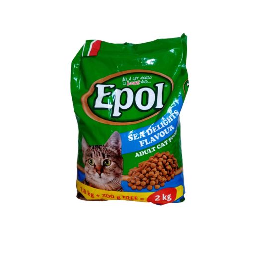Picture of EPOL ADULT CAT FOOD SEA DELIGHTS + 200G FREE  1.8kg
