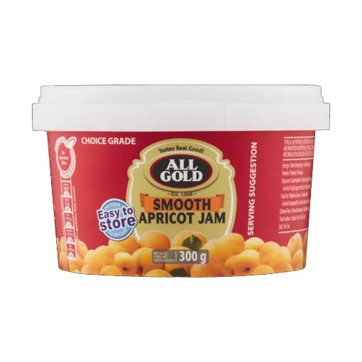 Picture of ALL GOLD SMOOTH APRICOT JAM TUB  300g