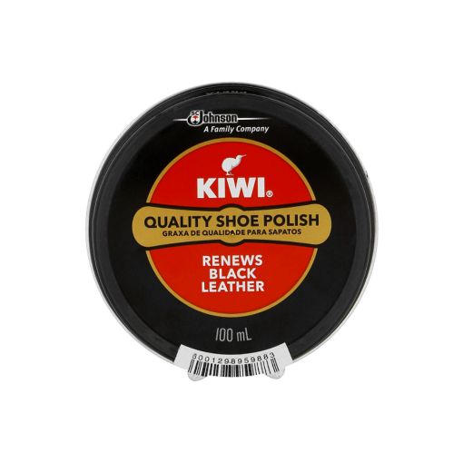 Picture of KIWI SHOE POLISH BLACK  100ml