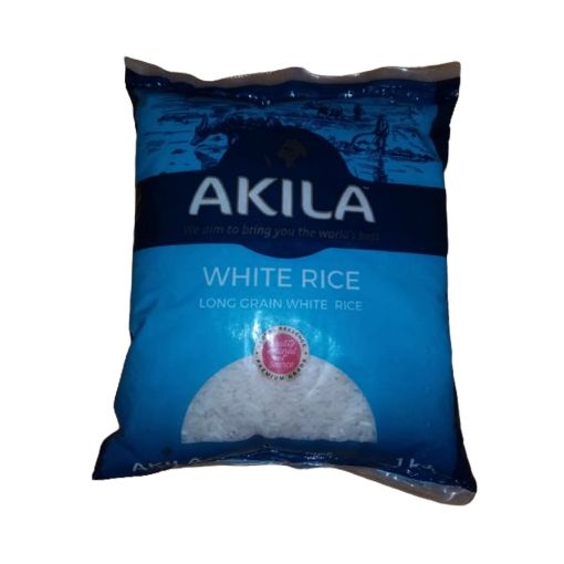 Picture of AKILA WHITE RICE LONG GRAIN  1kg
