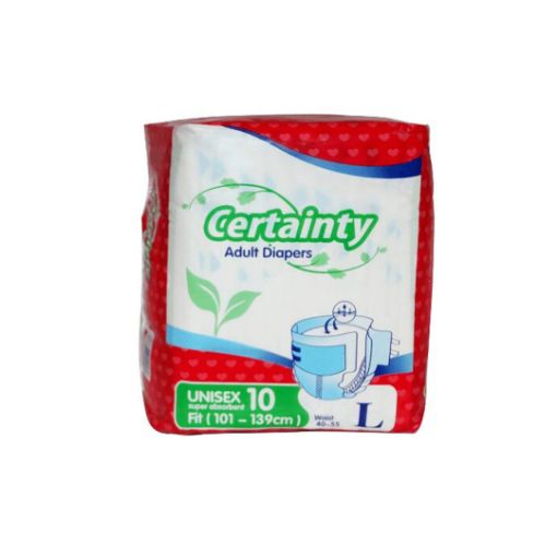 Picture of CERTAINTY ADULT DIAPERS LARGE