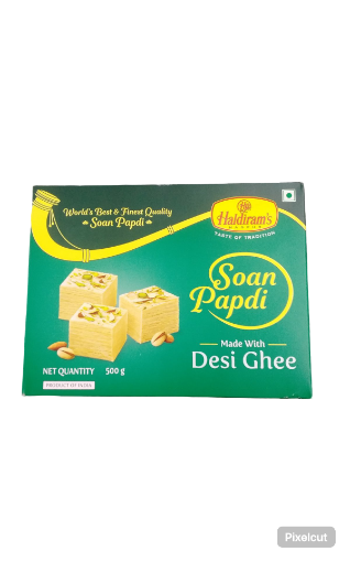 Picture of HALDDIRAMS SOAN PAPDI DESI GHEE  500g