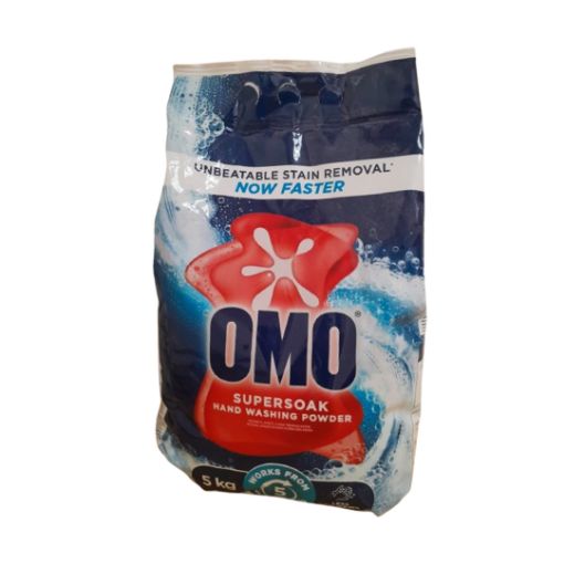 Picture of OMO MULTI ACTIVE SUPER SOAK WASHING POWDER FLEXI  5kg